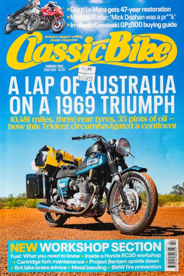 Classic Bike Magazine – Triumph 1969 Special (February 2025, Issue 541)