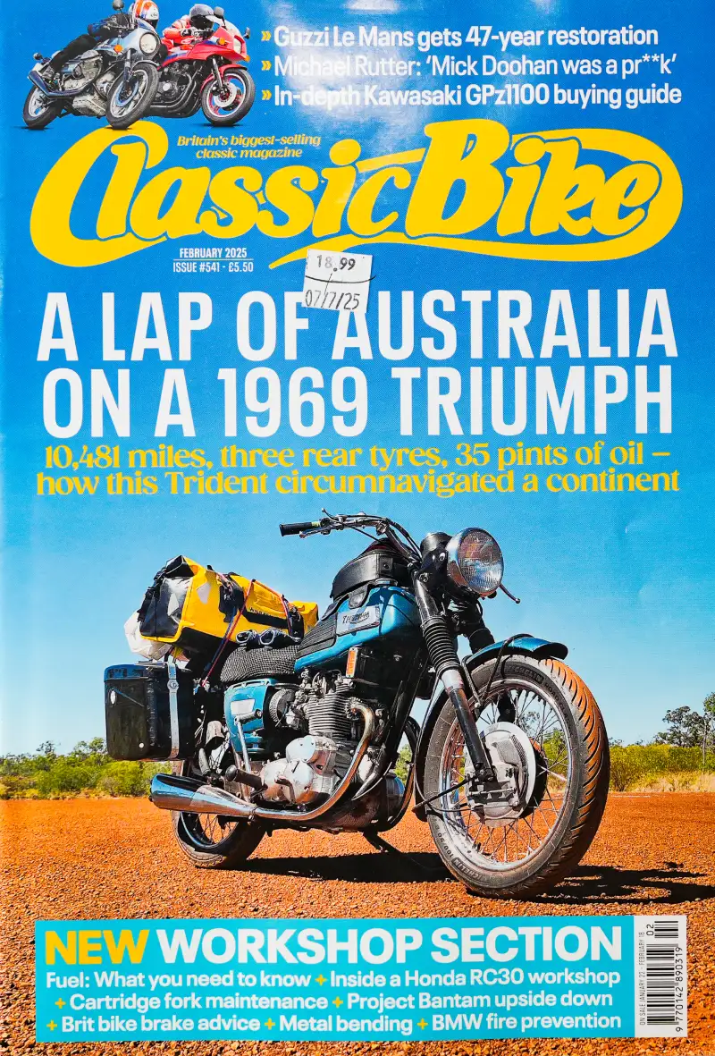 Classic Bike Magazine – Triumph 1969 Special (February 2025, Issue 541)